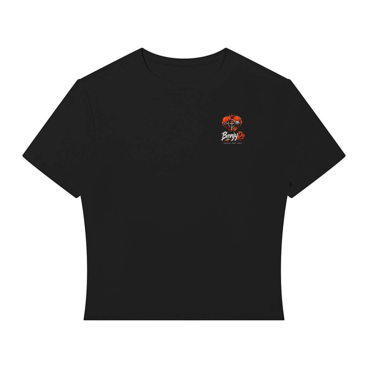 BenjyDe Women's Performance Crop Tee