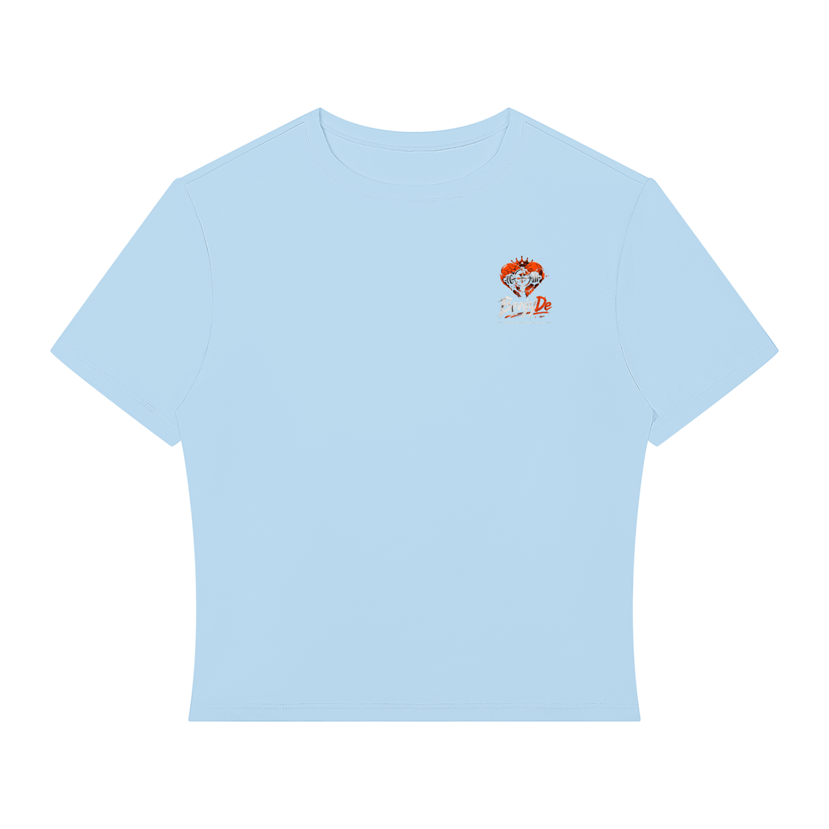 BenjyDe Women's Performance Crop Tee