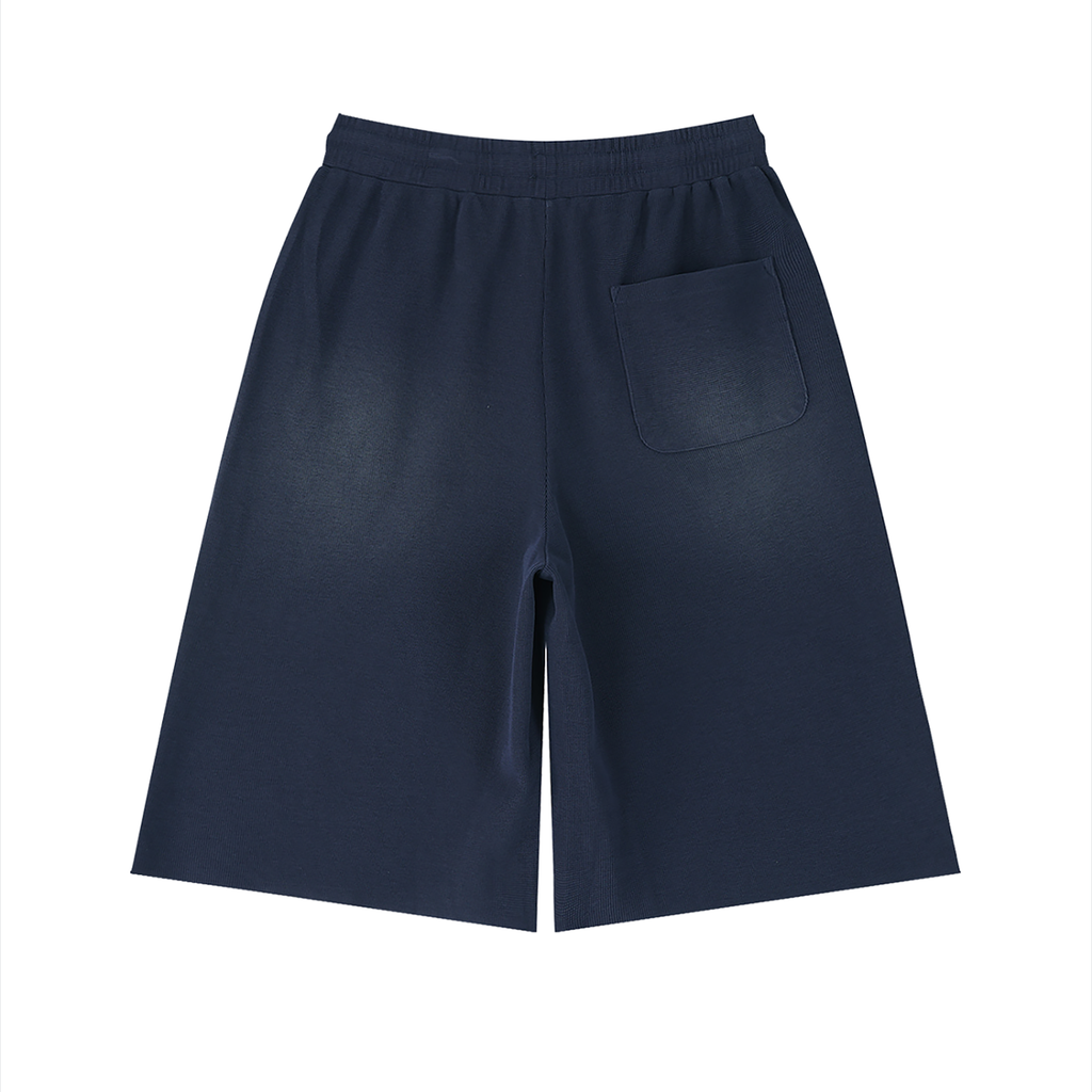 BenjyDe Sunfade Raw Edge Shorts