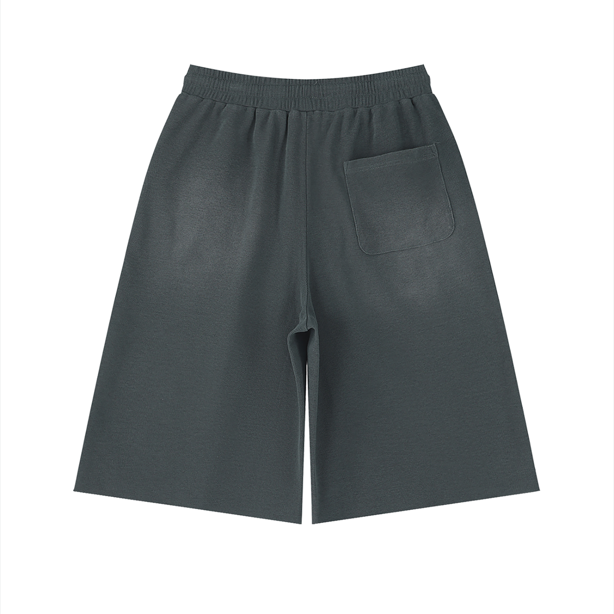 BenjyDe Sunfade Raw Edge Shorts