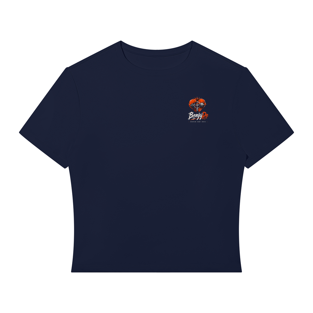 BenjyDe Women's Performance Crop Tee