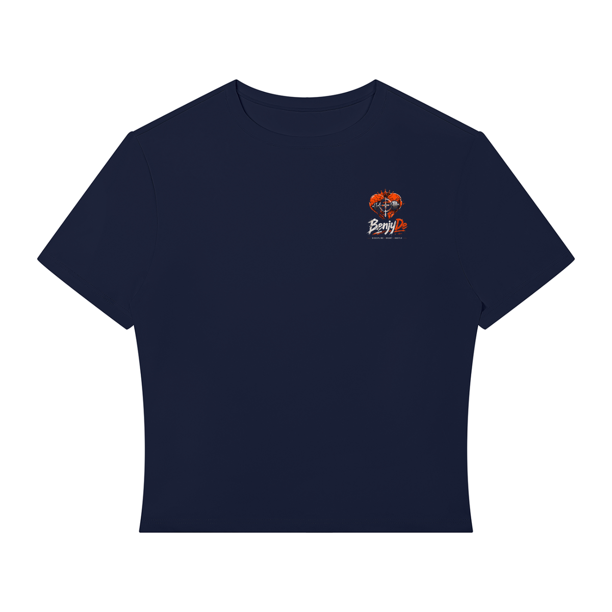 BenjyDe Women's Performance Crop Tee
