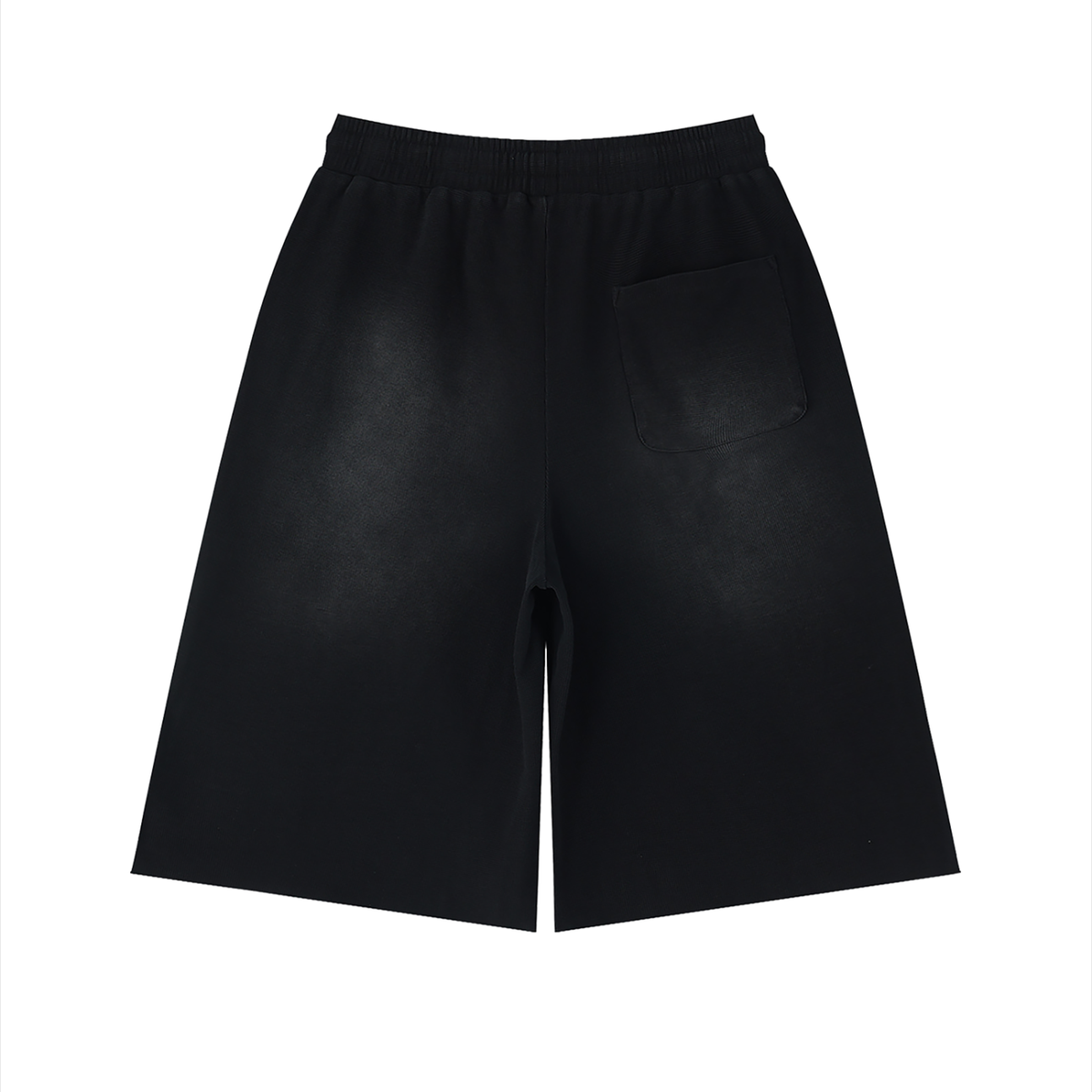 BenjyDe Sunfade Raw Edge Shorts