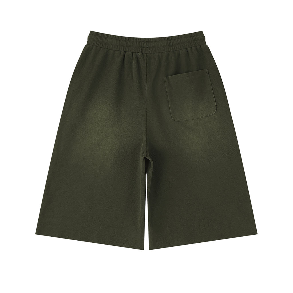 BenjyDe Sunfade Raw Edge Shorts